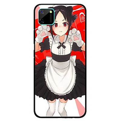 Ốp lưng dành cho Realme C11 mẫu Cô Gái Mèo