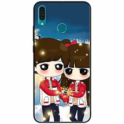 Ốp lưng dành cho Huawei Y9 2019 mẫu Cặp Áo Đôi