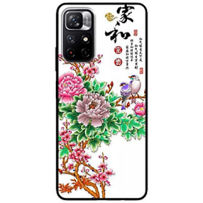 Ốp lưng dành cho Xiaomi Redmi Note 11 5G - Redmi Note 11T - Redmi Note 11S - Hoa Mẫu Đơn