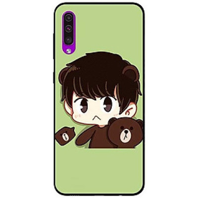 Ốp lưng dành cho Samsung A30s - A50 / A50s - A70 / A70s mẫu Ảnh Đôi Xanh Lá Line