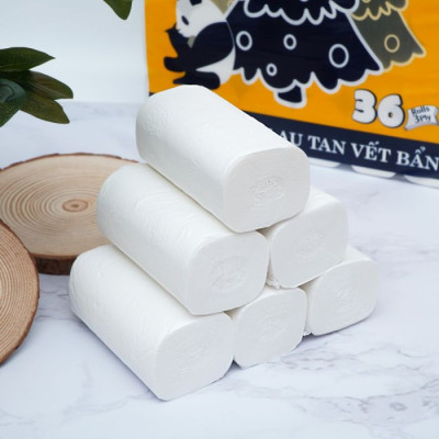 Lốc 36 Cuộn Giấy Vệ Sinh Gấu Thông Mylan Hàng Chất Lượng Cao Đảm Bảo An Toàn