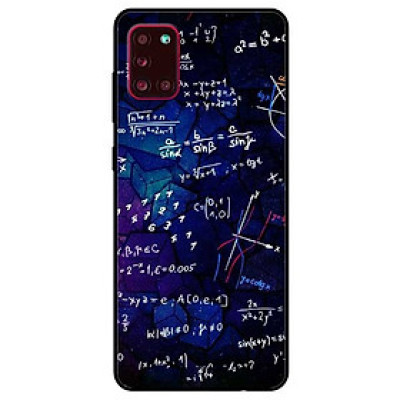 Ốp lưng dành cho Samsung A31 mẫu Họa Tiết Số Học