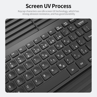 Bàn phím uFound U-71 dành cho văn phòng doanh nghiệp có dây 78 phím USB
