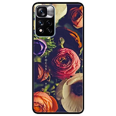 Ốp lưng dành cho Xiaomi Redmi Note 11 Pro ( Bản Nội Địa ) mẫu Hoa Hồng U