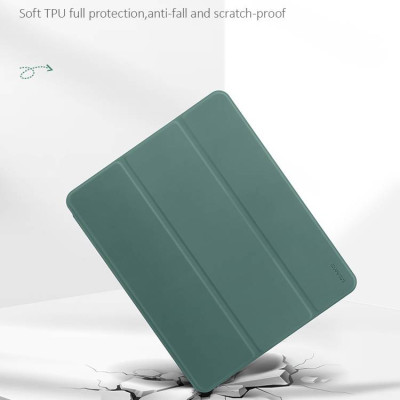 Bao da chống sốc cho iPad Pro 11 2021 Chip M1 / iPad Pro 11 2020 hiệu USAMS US-BH589 có ngăn đụng bút (nắp gập hít nam châm, thiết kế siêu mềm mịn trang bị Smartsleep) - hàng nhập khẩu
