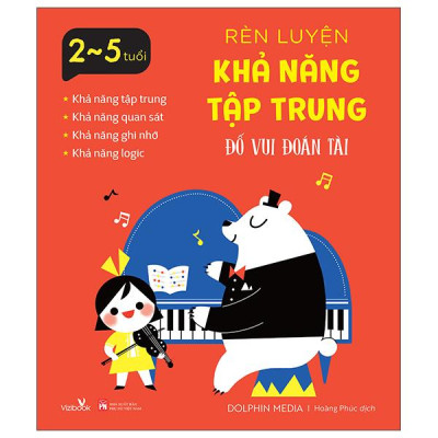 Sách - Rèn Luyện Khả Năng Tập Trung - Đố Vui Đoán Tài