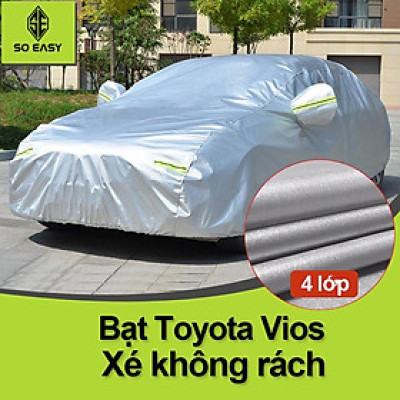 Bạt Phủ xe ô tô Toyota vios, áo trùm che phủ xe hơi 4 chỗ đến 7 chỗ BPX-3M