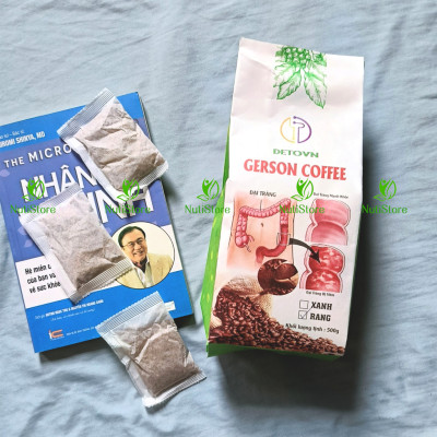 Bộ thải độc đại tràng bằng cà phê (Liệu trình 40 ngày), thải độc cà phê, thụt tháo đại tràng